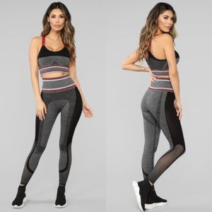 NWT Fashion Nova Sorry Can’t Stay Active Leggings